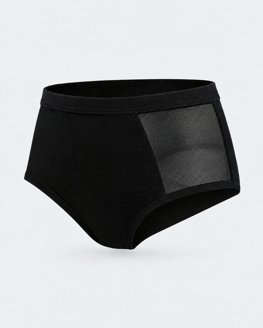 Sanityè® Amor Mio Slip Mestruale Riutilizzabile con tessuto con attività antibatterica testata secondo ISO 20743 GooD MooD® Sanityè® Cycle | Amor Mio | Bambù 95%