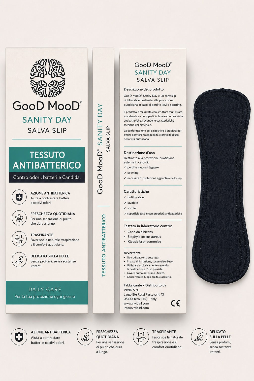 Assorbenti Lavabili Antibatterici