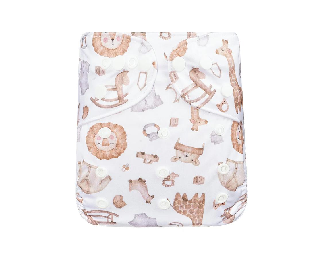 GOOD MOOD® Pannolino Lavabile Pocket con Tasca e 2 inserti aggiuntivi
