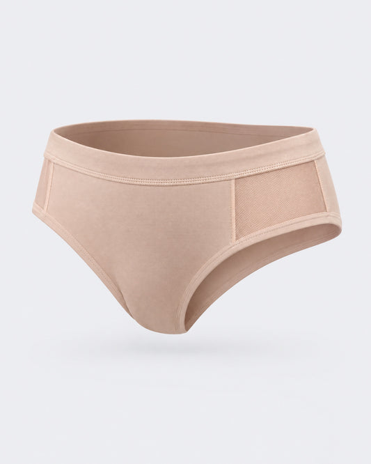 Sanityè® Che-Chic Slip Mestruale Riutilizzabile | Cotone di Bambù e Tulle Stretch